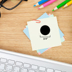 3/4" Permanent Round Color-Code Dot Kit (Metallic): 3,000/Kit