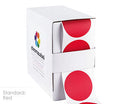 1-1/2" Permanent Round Color-Code Round Dot Inventory Labels: 500/Box