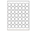 1-1/4" Printable Round Labels: 1,050/Pack