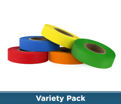 1/2" x 500" Removable Tape Variety Pack