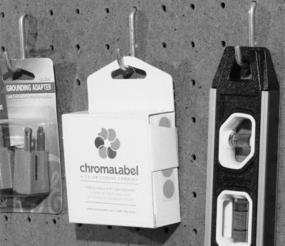 1/2" Permanent Round Color-Code Dot Variety Kit (Fluorescent), Inventory Labels: 6,000/Kit