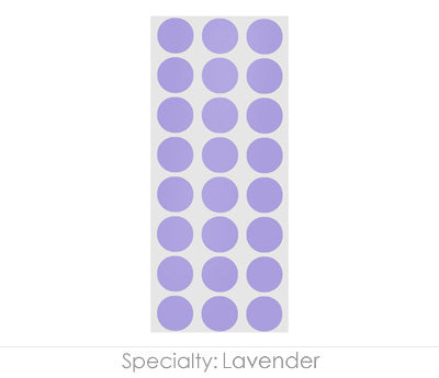 1/2" Permanent Round, Color-Code Dots: 1,200/Pack