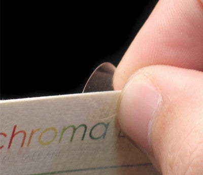 1/2" Crystal Clear Dot Stickers: 1,000/Roll