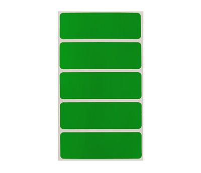 1" x 3" Rectangular Inventory Label Kit (Primary): 150/Pack