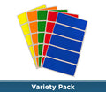 1" x 3" Rectangular Inventory Label Kit (Primary): 150/Pack