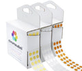1/4" Permanent Round Color-Code Dot Kit (Metallic): 3,000/Kit