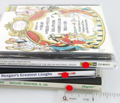 1/4" Permanent Round Color-Code Dot Variety Kit (Standard): 7,000/Kit