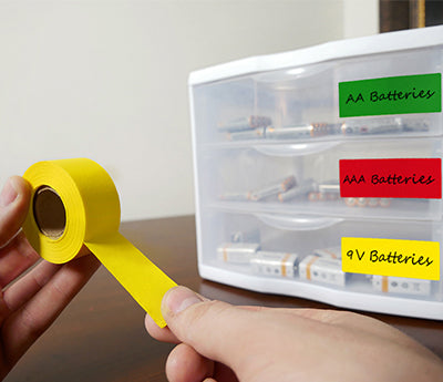 1" x 500" Removable Tape Variety Pack