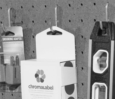 1" Permanent Round Color-Code Dot Variety Kit (Fluorescent), Inventory Labels: 6,000/Kit