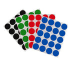 1" Removable Round Color-Code Dots: 1,000/Pack