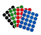 1" Permanent Round, Color-Code Dots: 1,000/Pack