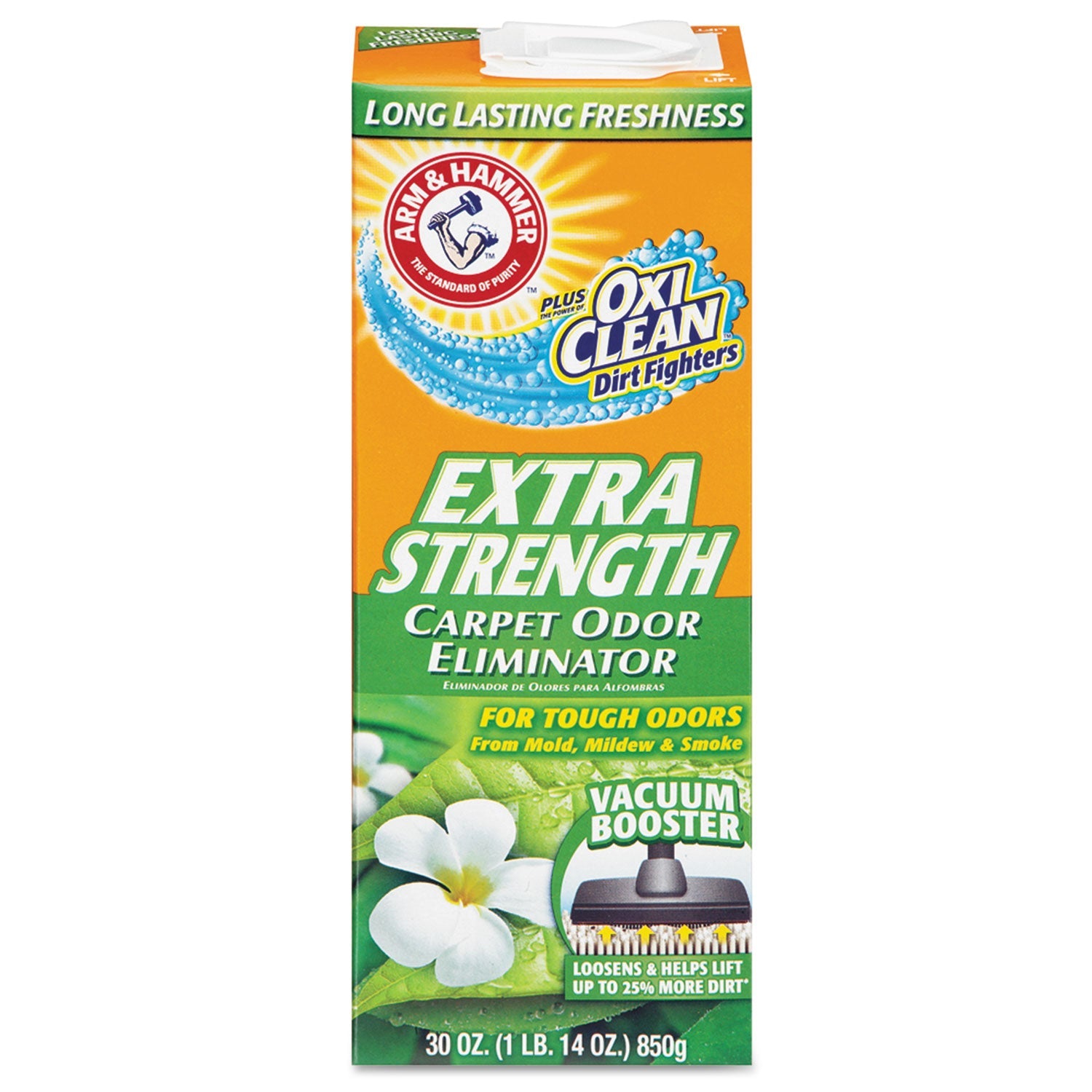 Arm & Hammer Deodorizing Carpet Cleaning Powder, Fresh, 30 oz