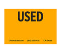 2" x 3" Removable "New" and "Used" Labels: 500/Roll