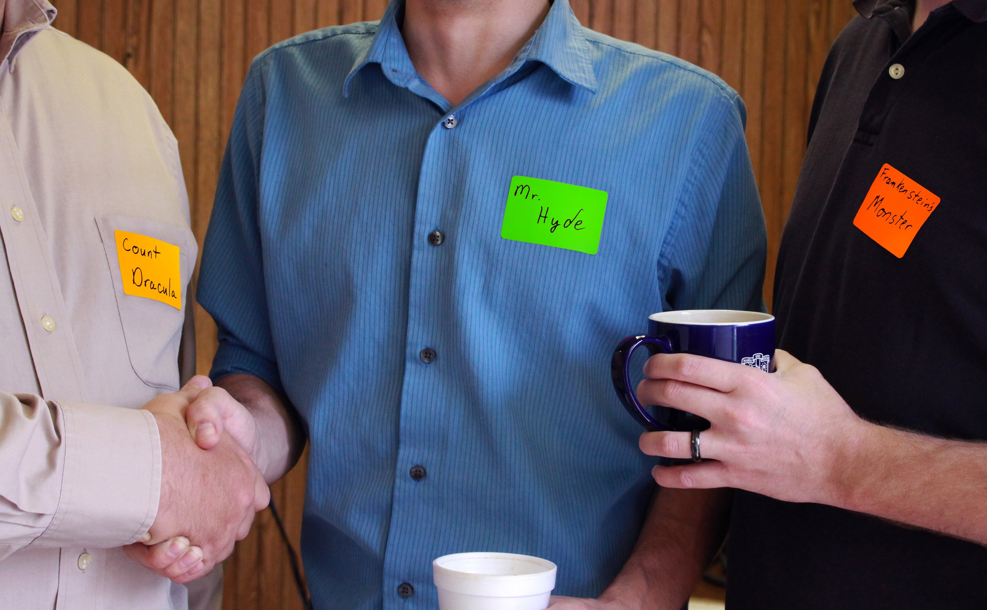 2" x 3" Rectangular Name Tag Label Kit (Fluorescent): 150/Pack