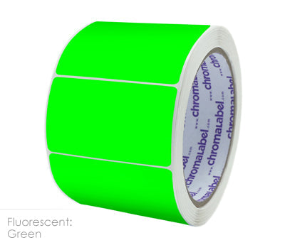 2" x 3" Color-Code Rectangle Labels: 250/Roll