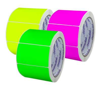 2" x 3" Color-Code Rectangle Labels: 250/Roll