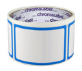 2" x 3" Dry Erase Labels - Mini Removable Whiteboard Stickers: 50/Roll