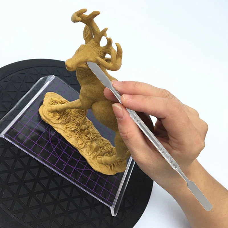 10pcs Stainless Steel Clay Sculpture Engrave Tools for Modeling Carving Crafts Ceramic Sculpting Tools Polymer Clay Molds