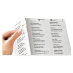 Avery Matte Clear Easy Peel Mailing Labels w/ Sure Feed Technology, Inkjet Printers, 1 x 2.63, Clear, 30/Sheet, 10 Sheets/Pack