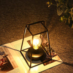11.5’‘High Retro Style Geometric Table Lamp