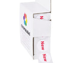 3/4" Round "NEW" Labels | Removable Adhesive: 1,000/Box