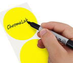 3" Removable Round Color Coding Sheeted Dot Kit (Primary): 100/Pack