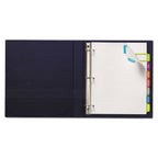 Avery Big Tab Printable Large White Label Tab Dividers, 8-Tab, 11 x 8.5, White, 20 Sets