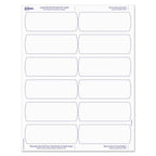 Avery Big Tab Printable Large White Label Tab Dividers, 8-Tab, 11 x 8.5, White, 20 Sets