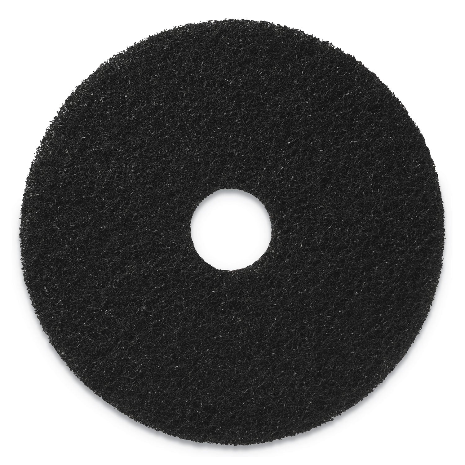 Americo Stripping Pads, 17" Diameter, Black, 5/Carton
