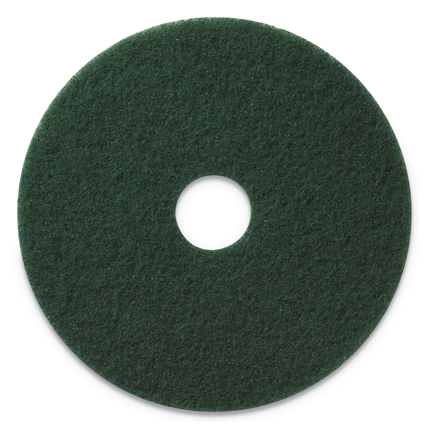Americo Scrubbing Pads, 20" Diameter, Green, 5/Carton