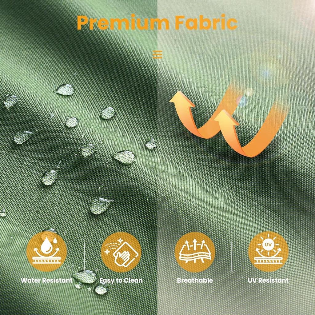 10 Piece Outdoor Patio Furniture Set with Fire Pit