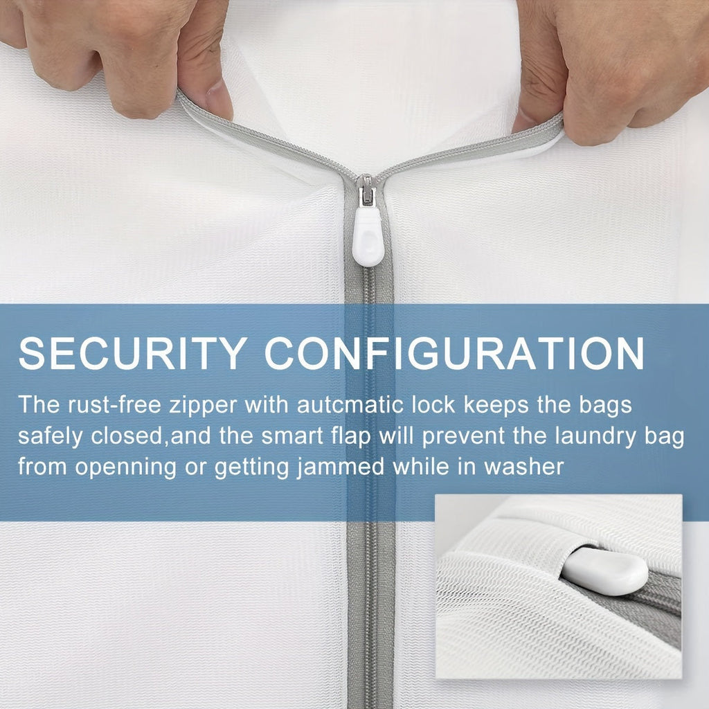 1/2/3/5pcs Delicate Laundry Bag - Protects Underwear, Bras, Socks, and Clothing in Washing Machine - Travel Storage Bag Included