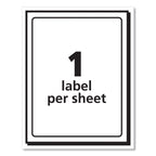 Avery 4 x 6 Shipping Labels with TrueBlock Technology, Inkjet/Laser Printers, 4 x 6, White, 20/Pack