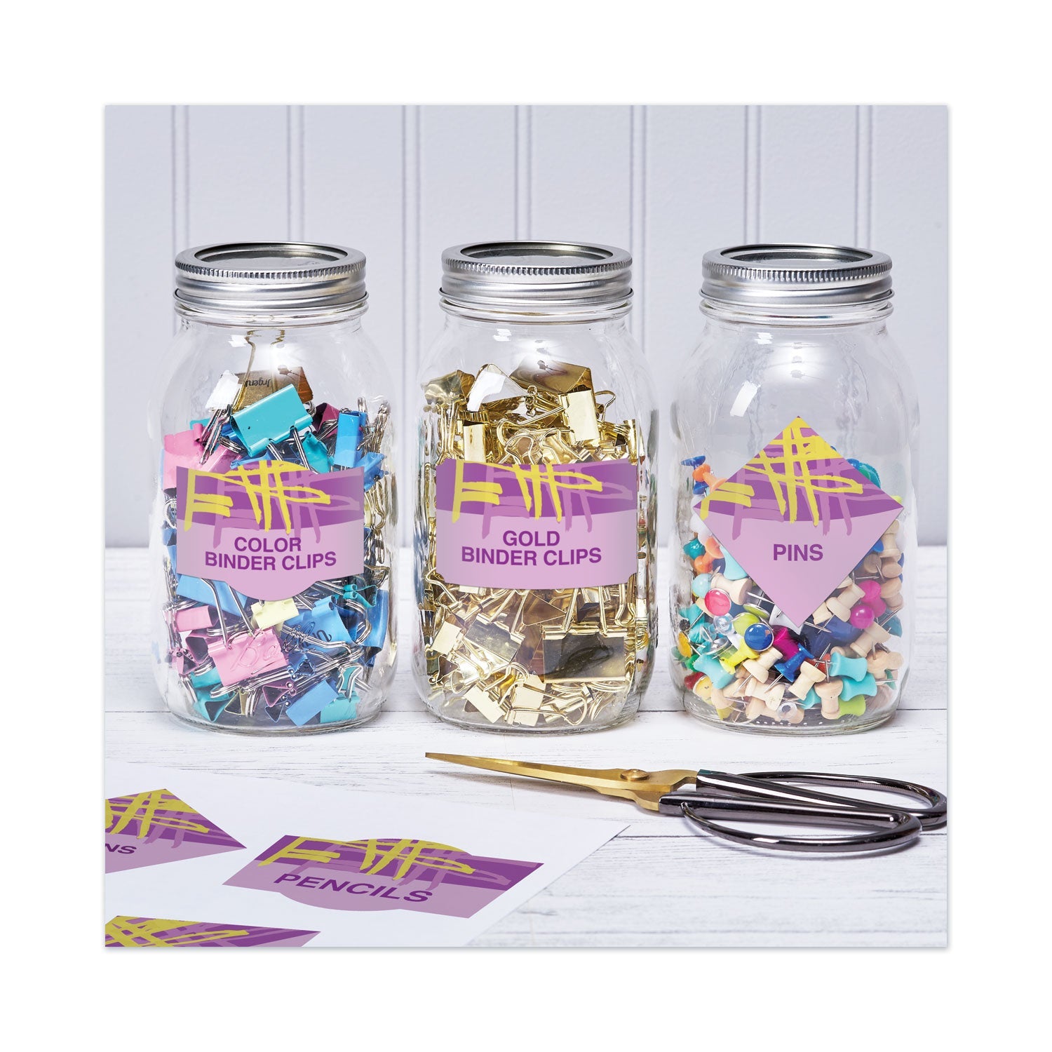 Avery Copier Mailing Labels, Copiers, 8.5 x 11, White, 100/Box