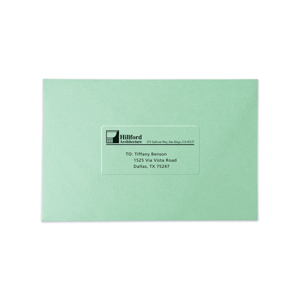 Avery Copier Mailing Labels, Copiers, 1 x 2.81, Clear, 33/Sheet, 70 Sheets/Pack