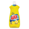 Ajax Dish Detergent, Lemon Scent, 28 oz Bottle, 9/Carton