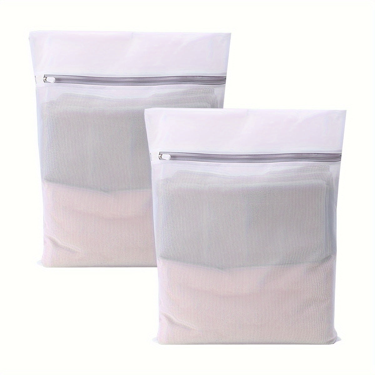 1/2/3/5pcs Delicate Laundry Bag - Protects Underwear, Bras, Socks, and Clothing in Washing Machine - Travel Storage Bag Included