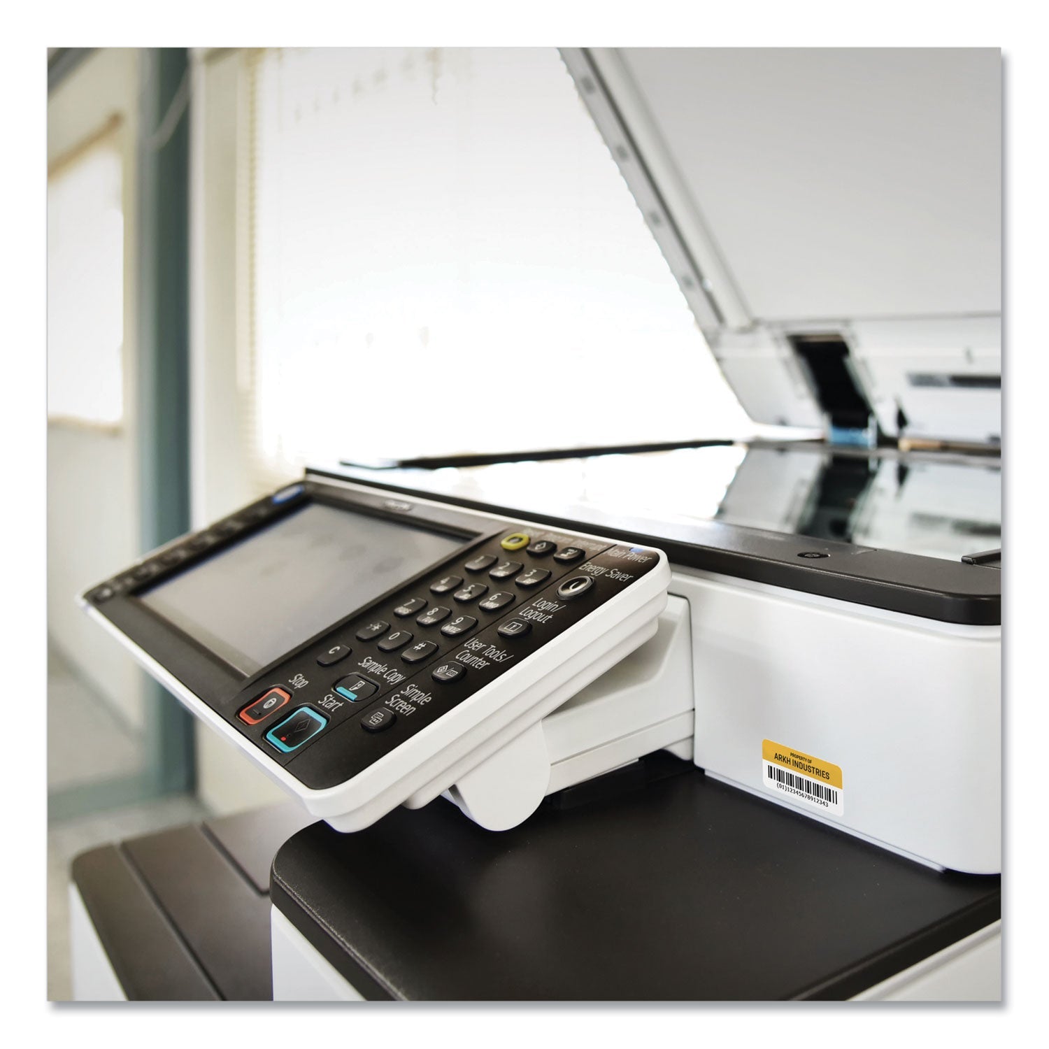 Avery PermaTrack Tamper-Evident Asset Tag Labels, Laser Printers, 0.5 x 1, White, 84/Sheet, 8 Sheets/Pack