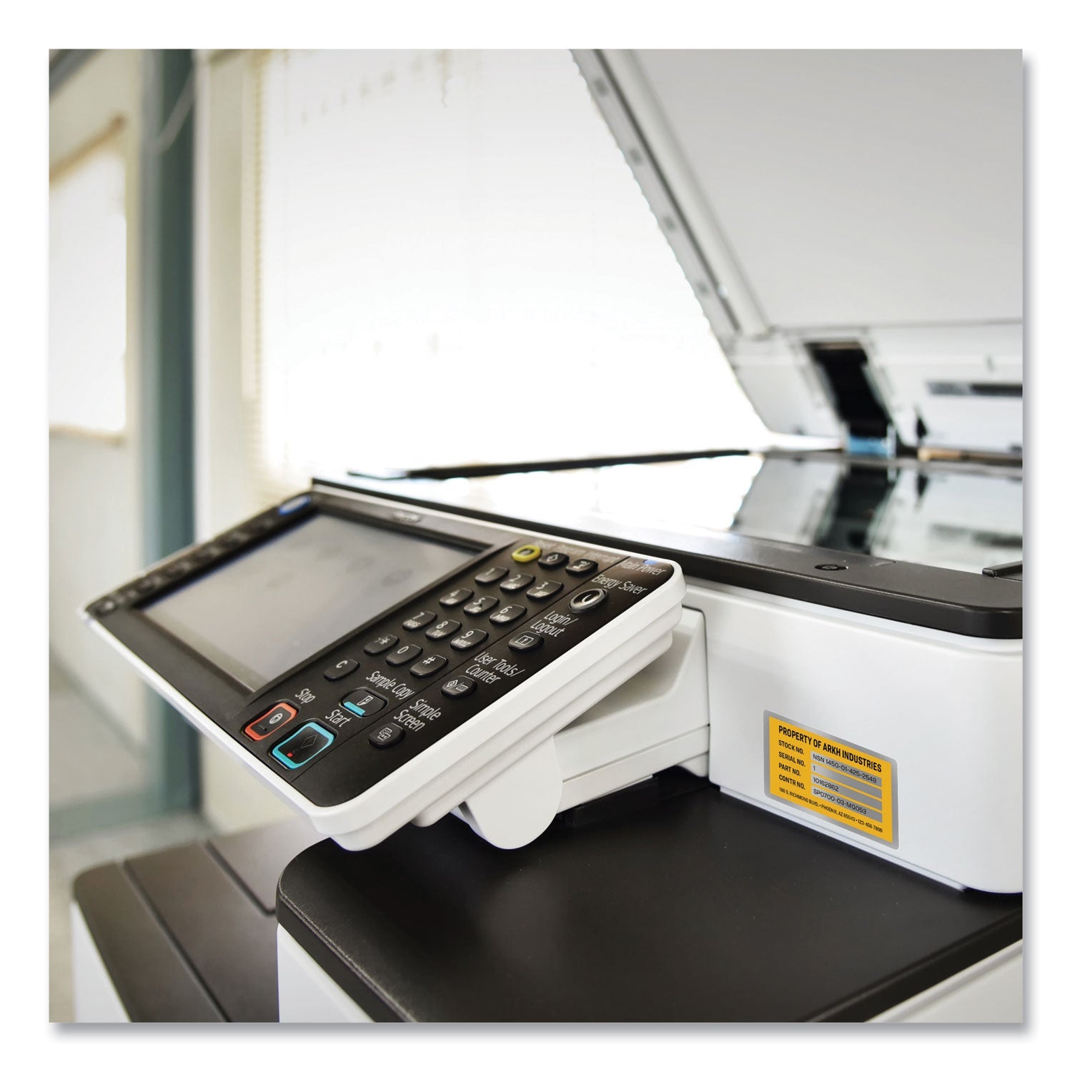 Avery PermaTrack Metallic Asset Tag Labels, Laser Printers, 2 x 3.75, Silver, 8/Sheet, 8 Sheets/Pack