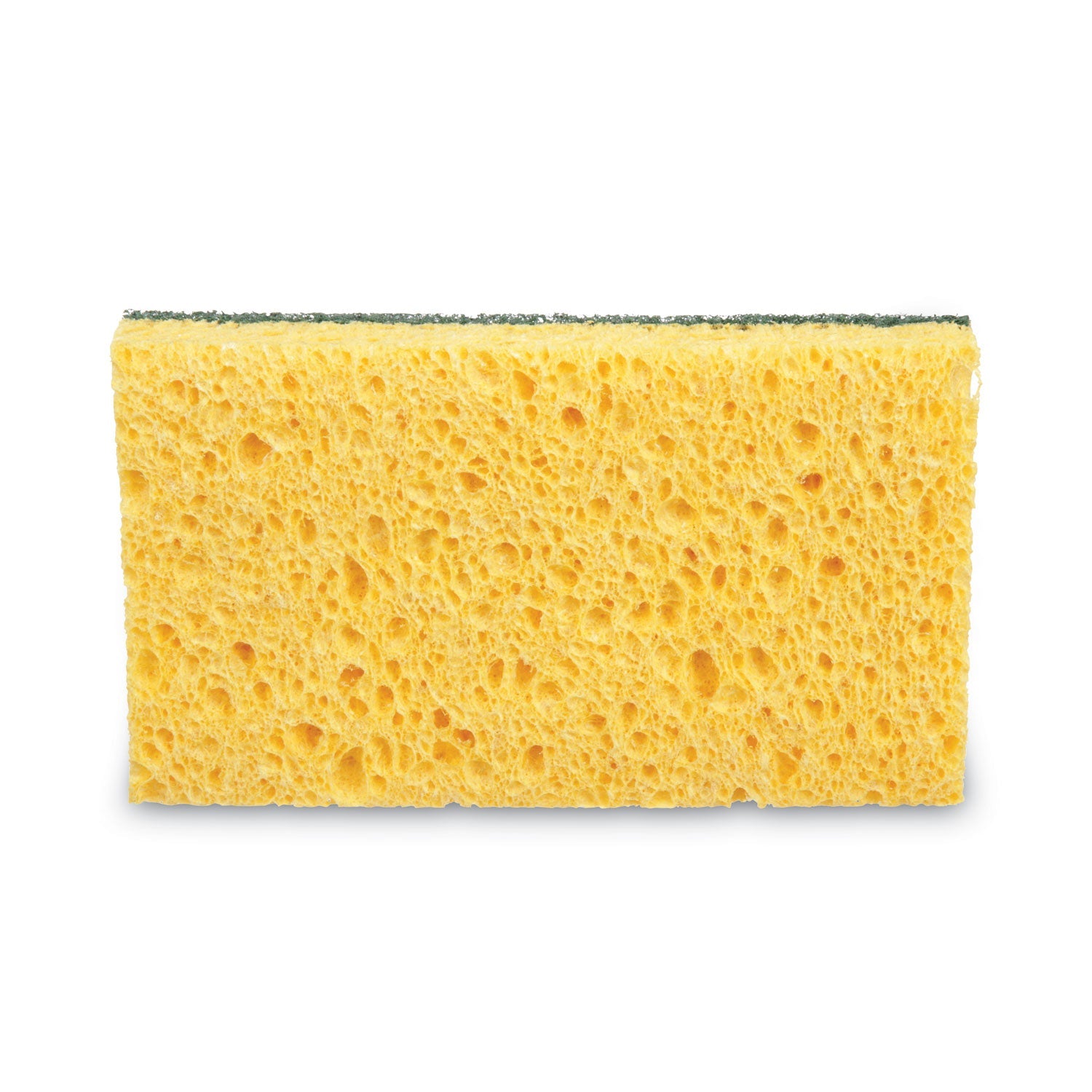 3M Niagara Medium Duty Scrubbing Sponge 74N, 3.6 x 6, 1" Thick, Yellow/Green, 20/Carton