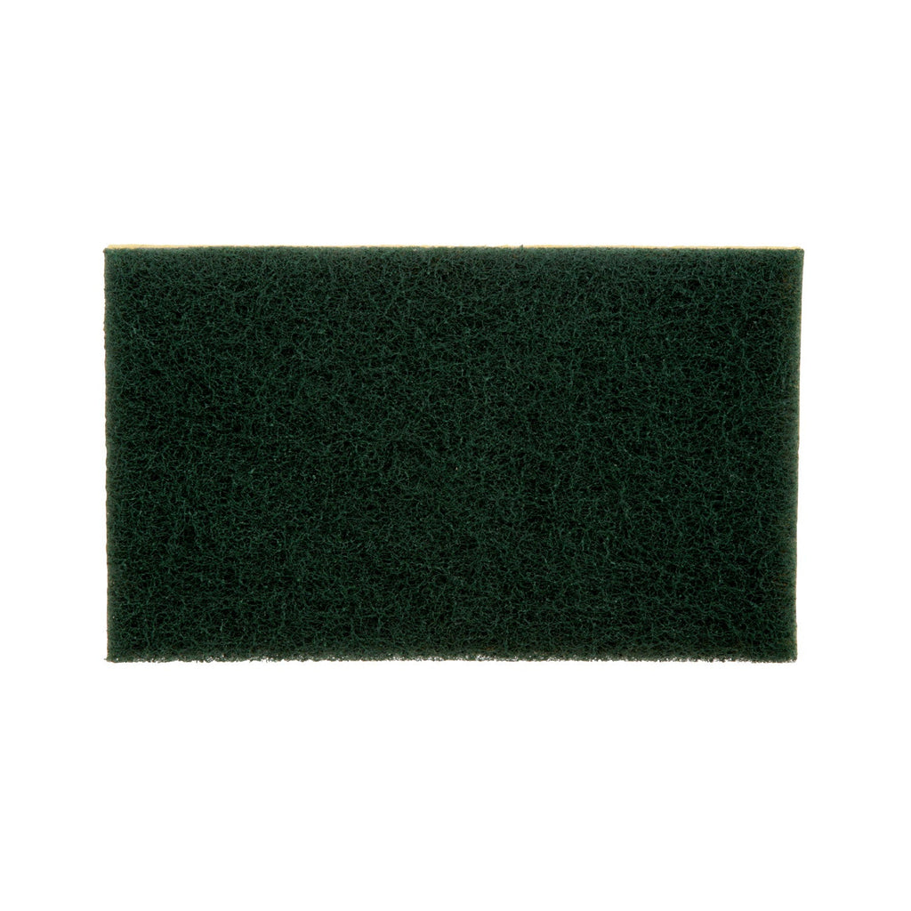 3M Niagara Medium Duty Scrubbing Sponge 74N, 3.6 x 6, 1" Thick, Yellow/Green, 20/Carton