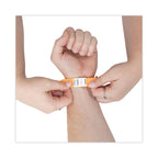 Advantus Crowd Management Wristbands, Sequentially Numbered, 9.75" x 0.75", Neon Orange, 500/Pack