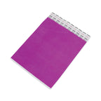 Advantus Crowd Management Wristbands, Sequentially Numbered, 9.75" x 0.75", Purple, 100/Pack