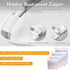 1/2/3/5pcs Delicate Laundry Bag - Protects Underwear, Bras, Socks, and Clothing in Washing Machine - Travel Storage Bag Included