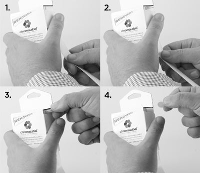 1/2" Removable Round Color-Code Dot Variety Kit (Standard): 5,000/Kit