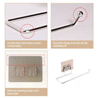 1/2pcs Hanging Toilet Paper Holder Roll Paper Holder Bathroom Towel Rack Stand Kitchen Stand Paper Rack Home Storage Racks