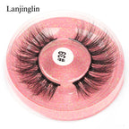 4/100 Pairs Wholesale Fake Lashes 3D Mink Eyelashes Fluffy Dramatic Lashes Cruelty Free False Eye lashes Makeup Tools maquillaje