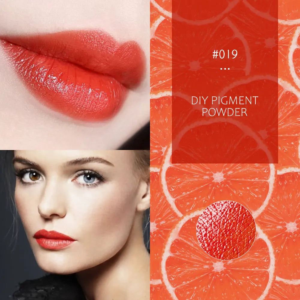 32 Colors Makeup Lip Stick Powder Long Lasting Lip Gloss Cosmetic Pigment DIY Lip Gloss Powder Material Lip Glaze Pigment
