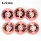 4/100 Pairs Wholesale Fake Lashes 3D Mink Eyelashes Fluffy Dramatic Lashes Cruelty Free False Eye lashes Makeup Tools maquillaje