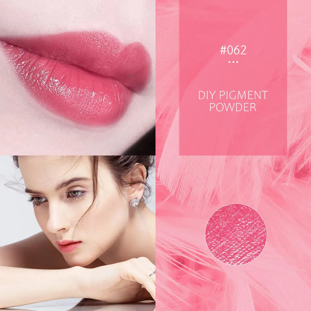 32 Colors Makeup Lip Stick Powder Long Lasting Lip Gloss Cosmetic Pigment DIY Lip Gloss Powder Material Lip Glaze Pigment